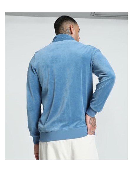 CHAQUETA PUMA ESS+ MINIMAL GOLD VELOUR TRACK JACKET