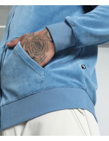 CHAQUETA PUMA ESS+ MINIMAL GOLD VELOUR TRACK...