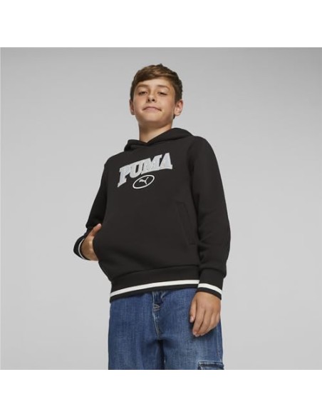 PUMA Sudadera-PUMA SQUAD Hoodie FL-676356-01-NEGRO
