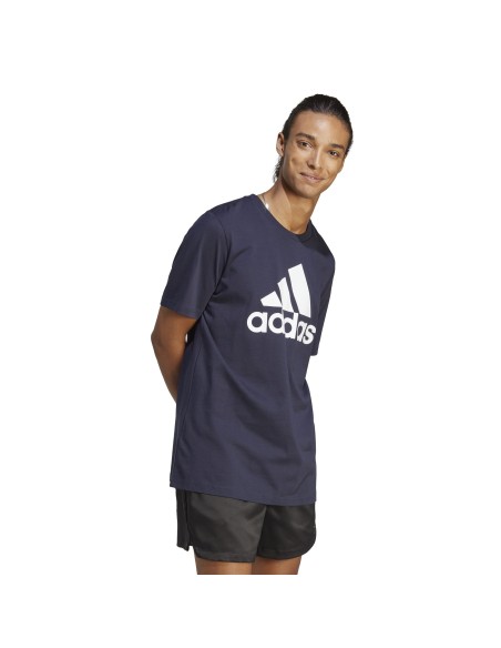 Camiseta ADIDAS-M BL SJ T-IC9348-AZUL MARINO-HOMBRE