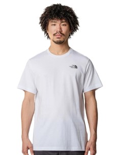 CAMISETA TNF MEN'S VERTICAL SS TEE - BLANCA