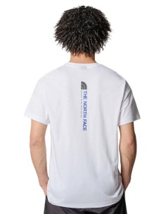 CAMISETA TNF MEN'S VERTICAL SS TEE - BLANCA 2