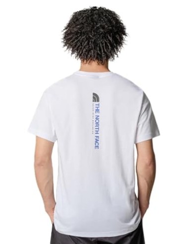 CAMISETA TNF MEN'S VERTICAL SS TEE - BLANCA