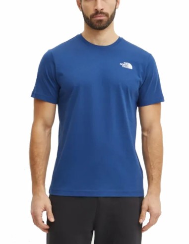 CAMISETA TNF MEN'S S/S BOX NSE TEE NAVY BLUE