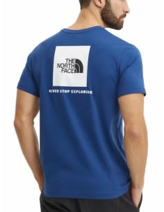 CAMISETA TNF MEN'S S/S BOX NSE TEE NAVY BLUE 2