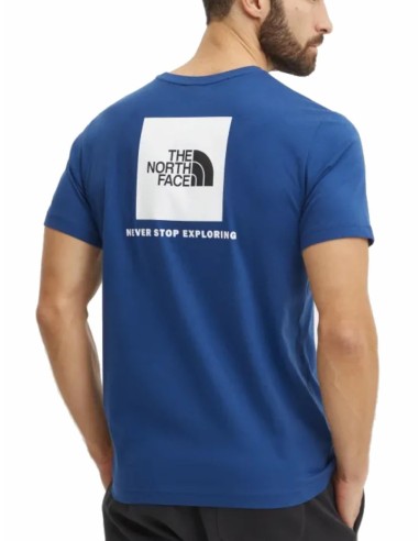 CAMISETA TNF MEN'S S/S BOX NSE TEE NAVY BLUE