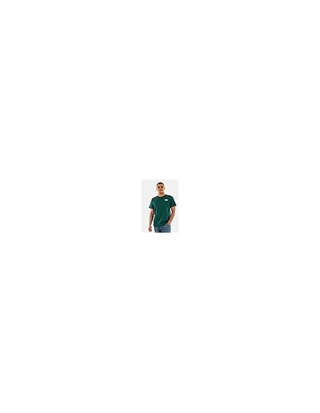 CAMISETA TNF MEN'S S/S BOX NSE TEE FOREST GREEN