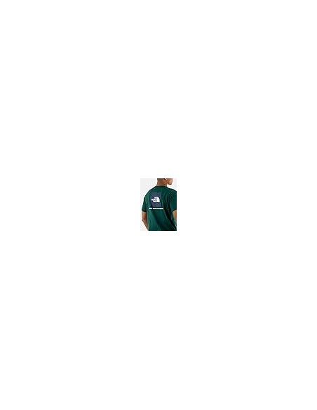 CAMISETA TNF MEN'S S/S BOX NSE TEE FOREST GREEN