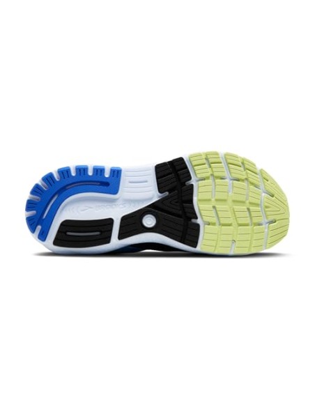 ZAPATILLA BROOKS GHOST 16 1104181D002 623 BLACK/COBALT/NEON YELLOW MEN
