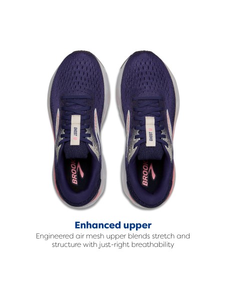 ZAPATILLAS BROOKS GHOST 16 1204071B471 BLUE RIBBON/DIANTHUS/PEACOAT WOMEN