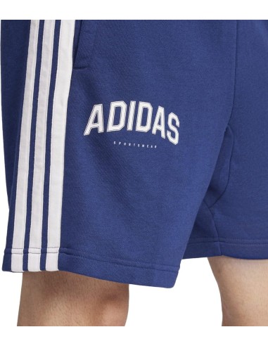 Pantalón corto Adidas-M 3S SHO-JM2483 AZUL-HOMBRE