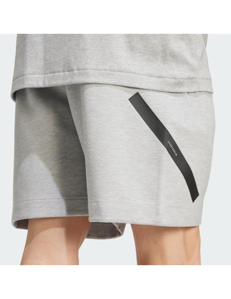 Pantalón corto Adidas-M Z.N.E. SHO-JJ4892 GRIS-HOMBRE