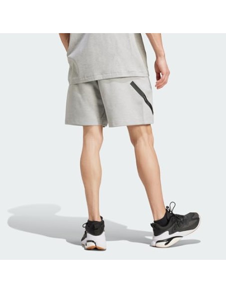Pantalón corto Adidas-M Z.N.E. SHO-JJ4892 GRIS-HOMBRE