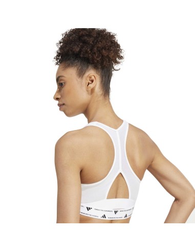 Top de bikini Adidas-PWRCT BRA-JG1405 BLANCO-MUJER