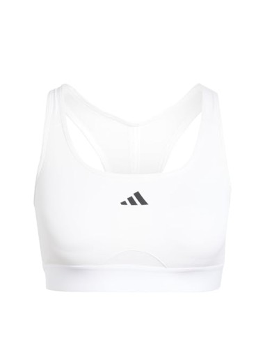 Top de bikini Adidas-PWRCT BRA-JG1405 BLANCO-MUJER