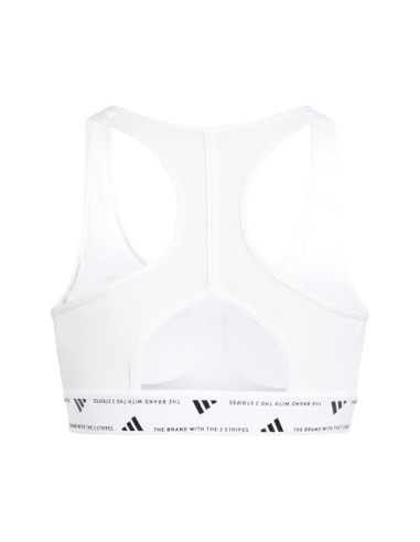 Top de bikini Adidas-PWRCT BRA-JG1405 BLANCO-MUJER