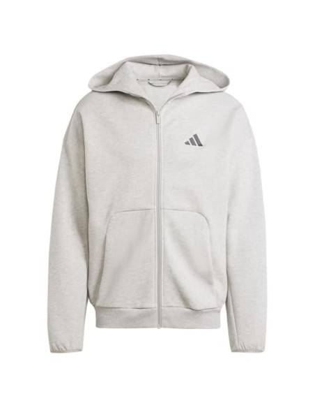 Chaqueta de chandal Adidas-M FI SL FZ-JD4945 GRIS-HOMBRE