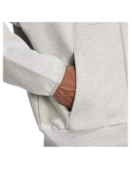 Chaqueta de chandal Adidas-M FI SL FZ-JD4945 GRIS-HOMBRE