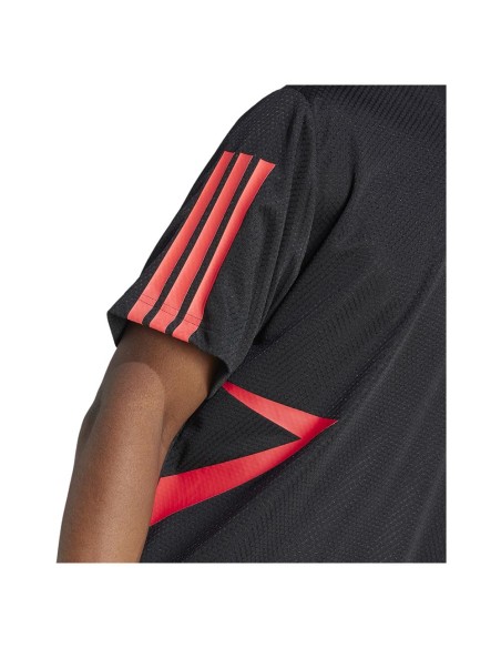 Camiseta manga corta Adidas-M TIRO CB TEE-JC8052 NEGRO-HOMBRE