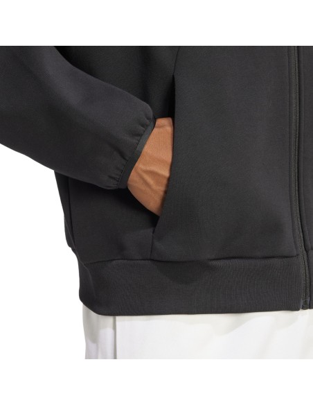 Chaqueta de chandal Adidas-M FI SL FZ-JI8768 NEGRO-HOMBRE