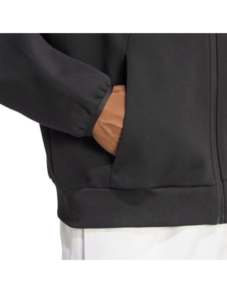 Chaqueta de chandal Adidas-M FI SL FZ-JI8768 NEGRO-HOMBRE