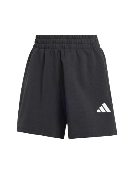 Pantalón corto Adidas-W FI SL SHO-JC5466 NEGRO-MUJER