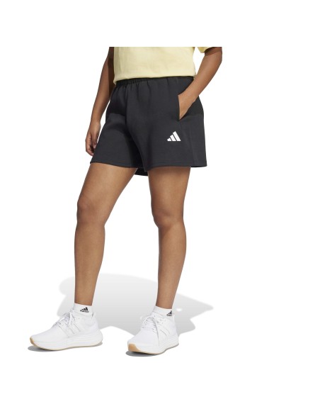 Pantalón corto Adidas-W FI SL SHO-JC5466 NEGRO-MUJER