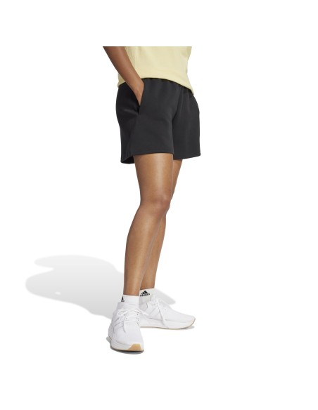 Pantalón corto Adidas-W FI SL SHO-JC5466 NEGRO-MUJER