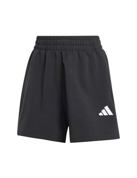Pantalón corto Adidas-W FI SL SHO-JC5466 NEGRO-MUJER