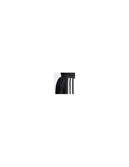 Pantalón corto Adidas-PACER WVN HIGH-IT7760 NEGRO-MUJER