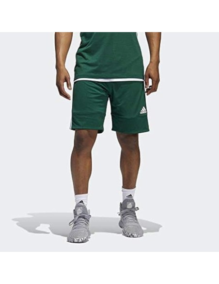 Pantalón corto ADIDAS-3G SPEE REV SHR-DY6597-VERDE OSCURO-HOMBRE