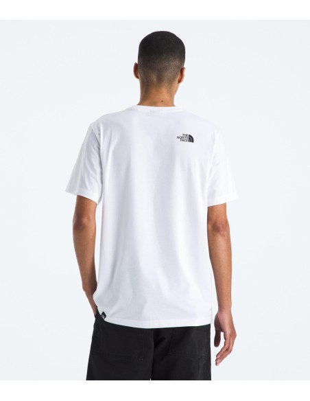 CAMISETA TNF MEN'S S/S FINE TEE WHITE