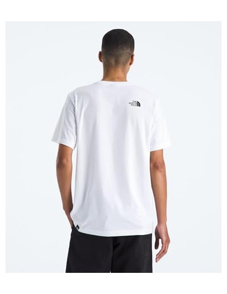 CAMISETA TNF MEN'S S/S FINE TEE WHITE