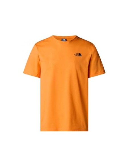 CAMISETA TNF MEN'S S/S BOX NSE TEE ORANGE
