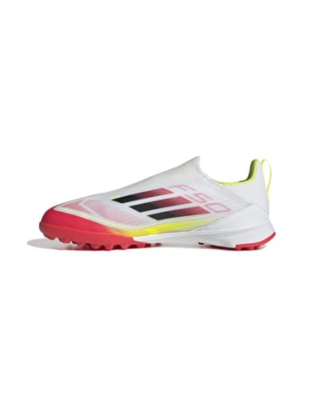 Botas Futbol Adidas F50 LEAGUE LL TF J-IE3757-NEGRO-UNISEX JUNIOR