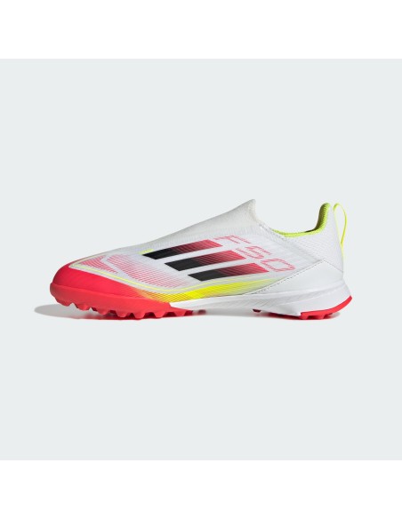 Botas Futbol Adidas F50 LEAGUE LL TF J-IE3757-NEGRO-UNISEX JUNIOR