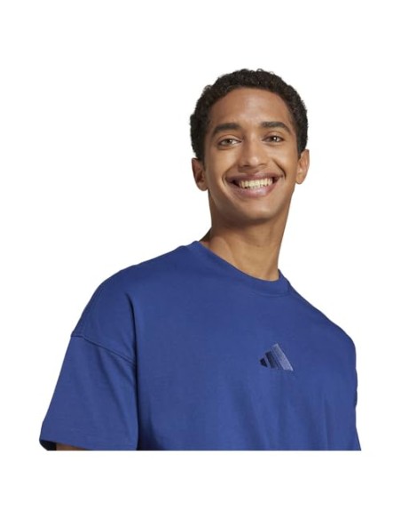 Camiseta manga corta Adidas-M A SZN T-JC5347 AZUL-HOMBRE