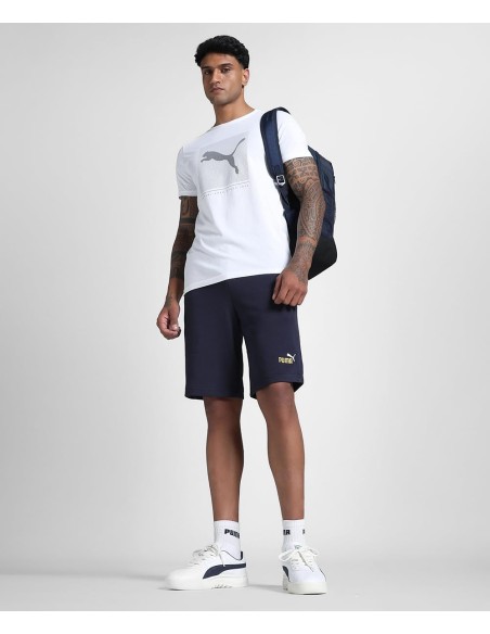Pantalón corto Puma-ESS 2 COLOR No. 1 Logo Shorts 10 TR-684715-16-AZUL MARINO UNISEX