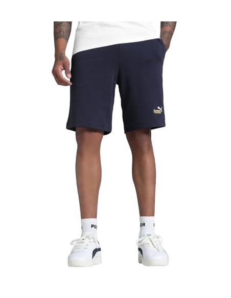 Pantalón corto Puma-ESS 2 COLOR No. 1 Logo Shorts 10 TR-684715-16-AZUL MARINO UNISEX
