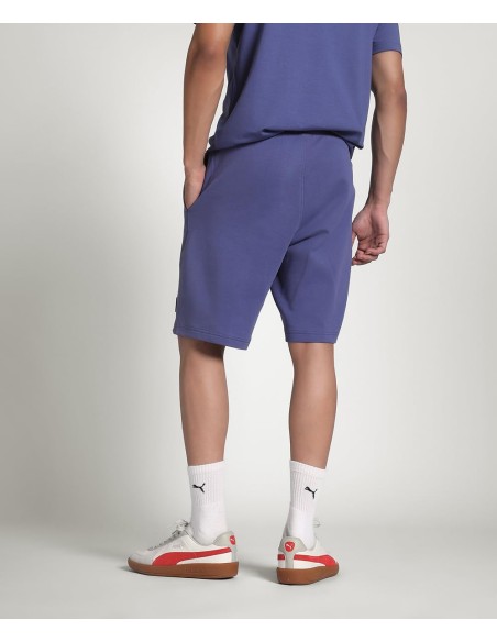 Pantalón corto Puma-ESS ELEVATED Shorts 9 TR-684730-30-VERDE UNISEX
