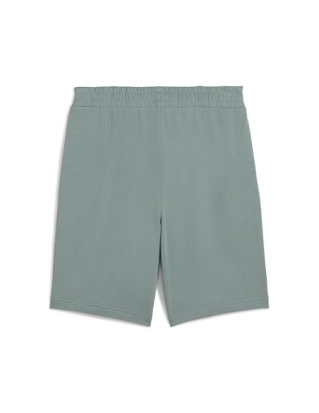 Pantalón corto Puma-ESS ELEVATED Shorts 9 TR-684730-30-VERDE UNISEX