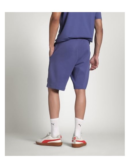 Pantalón corto Puma-ESS ELEVATED Shorts 9 TR-684730-30-VERDE UNISEX