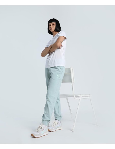 Pantalon Chandal Puma-ESS ELEVATED Sweatpants TR cl-685019-67-VERDE AGUA MUJER