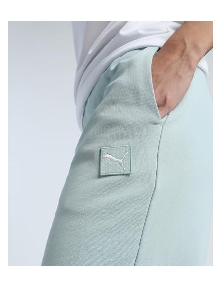 Pantalon Chandal Puma-ESS ELEVATED Sweatpants TR cl-685019-67-VERDE AGUA MUJER