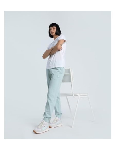 Pantalon Chandal Puma-ESS ELEVATED Sweatpants TR cl-685019-67-VERDE AGUA MUJER