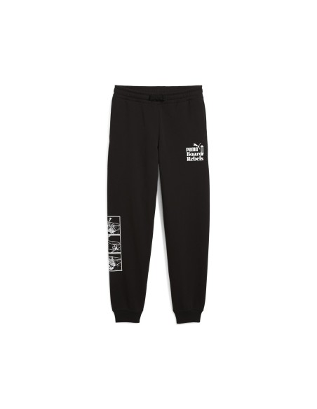 Pantalon Chandal Puma-MID90S Sweatpants TR B-685150-01-NEGRO UNISEX JUNIOR