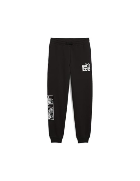 Pantalon Chandal Puma-MID90S Sweatpants TR B-685150-01-NEGRO UNISEX JUNIOR