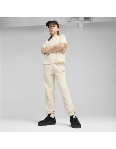 Pantalon Chandal Puma-ESS SCRIPT Sweatpants TR...