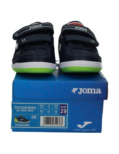 BOTA FUTBOL SALA JOMA TOP FLEX JR 2504 ROYAL...