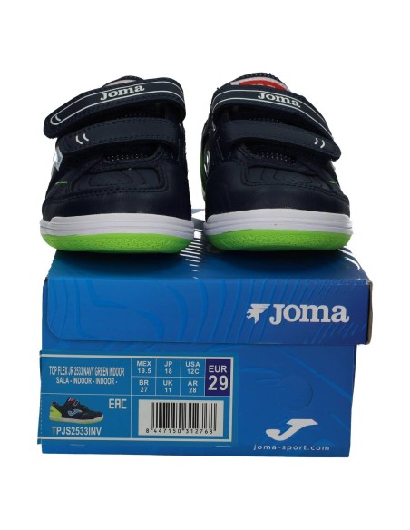 BOTA FUTBOL SALA JOMA TOP FLEX JR 2504 ROYAL INDOOR